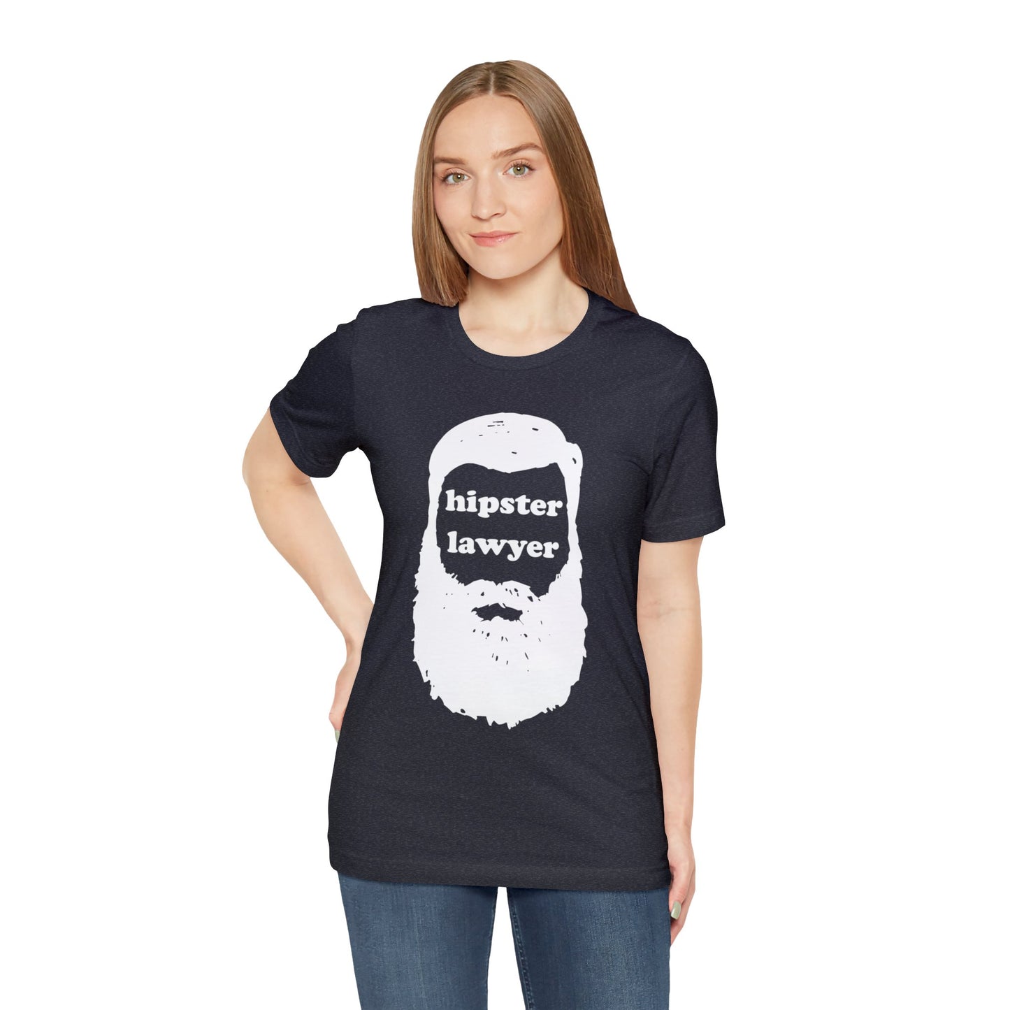 Hipster Lawyer - Unisex - Soft Heather T-Shirt