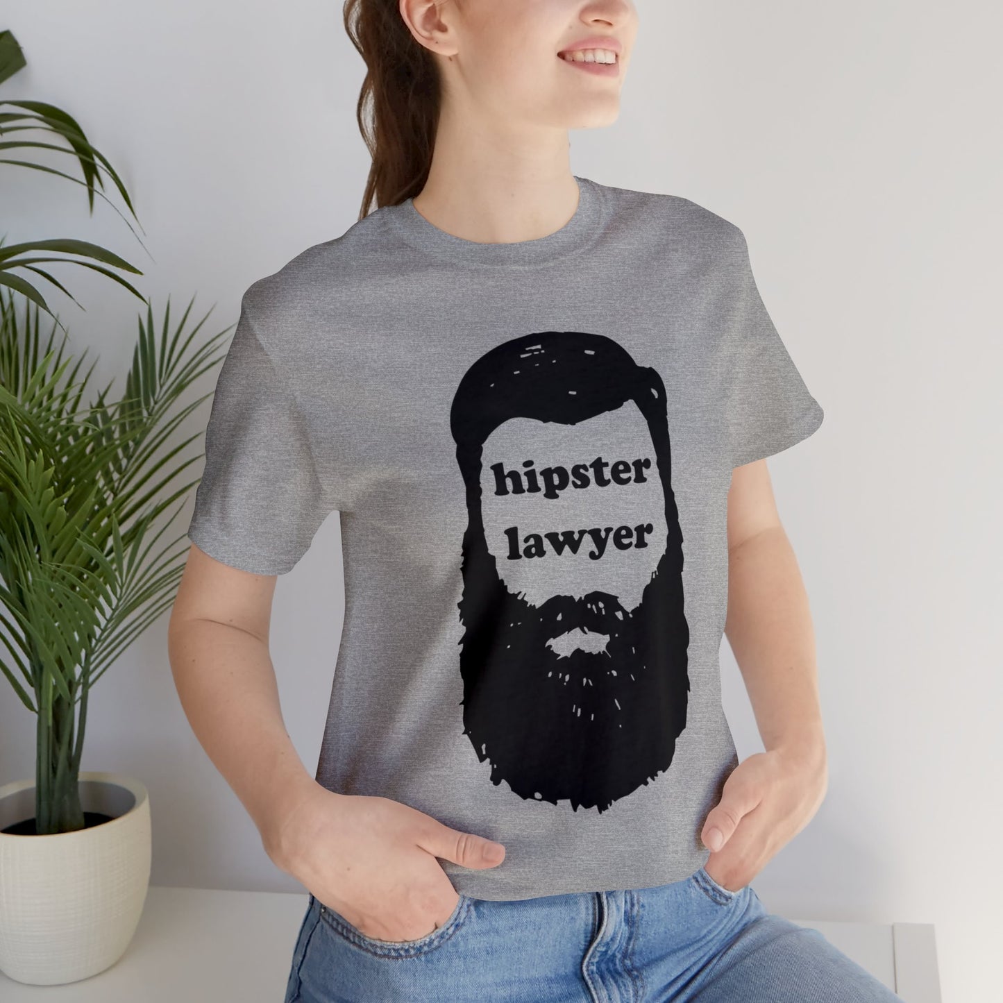 Hipster Lawyer - Unisex - Soft Heather T-Shirt