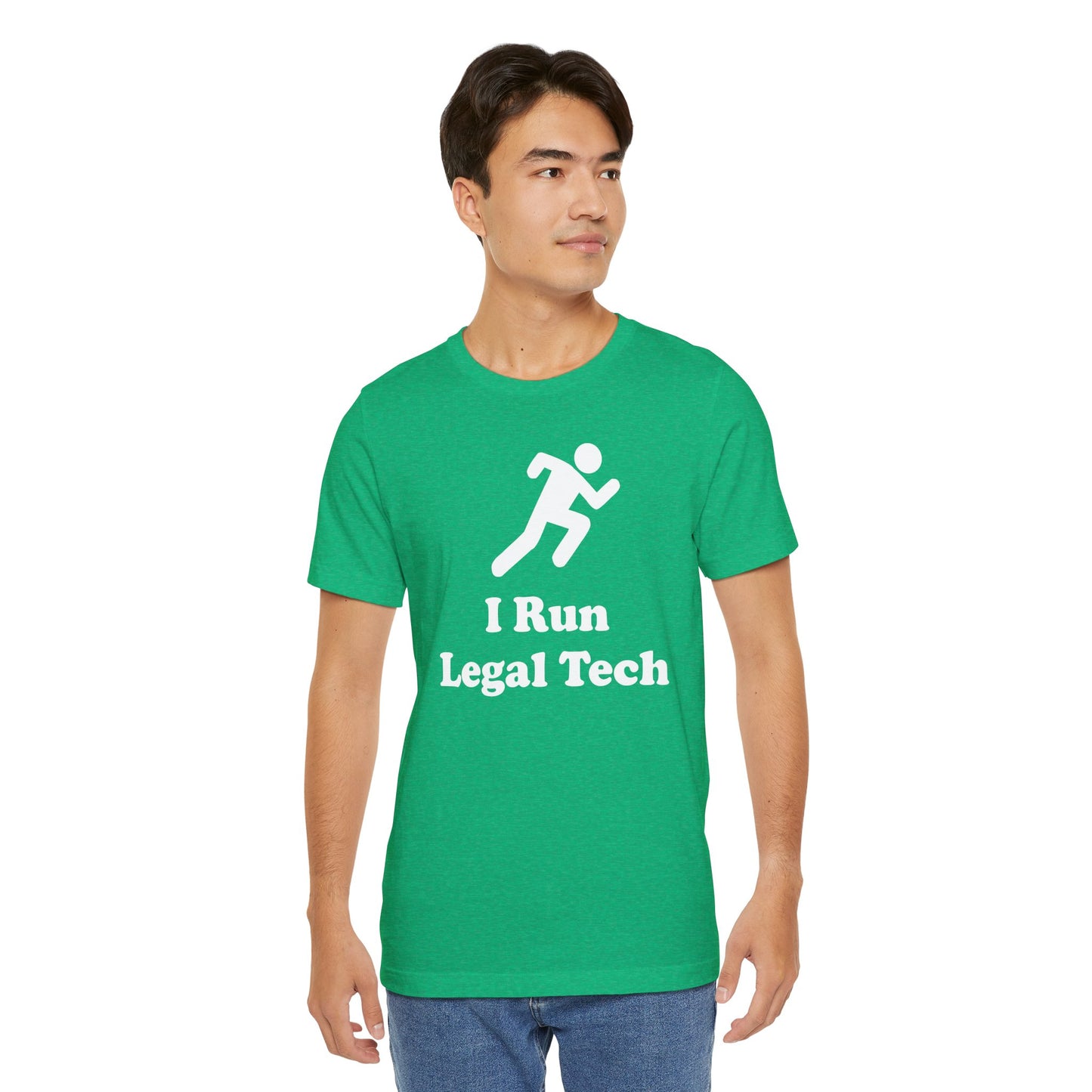 I Run Legal Tech - Unisex Soft Heather T-Shirt