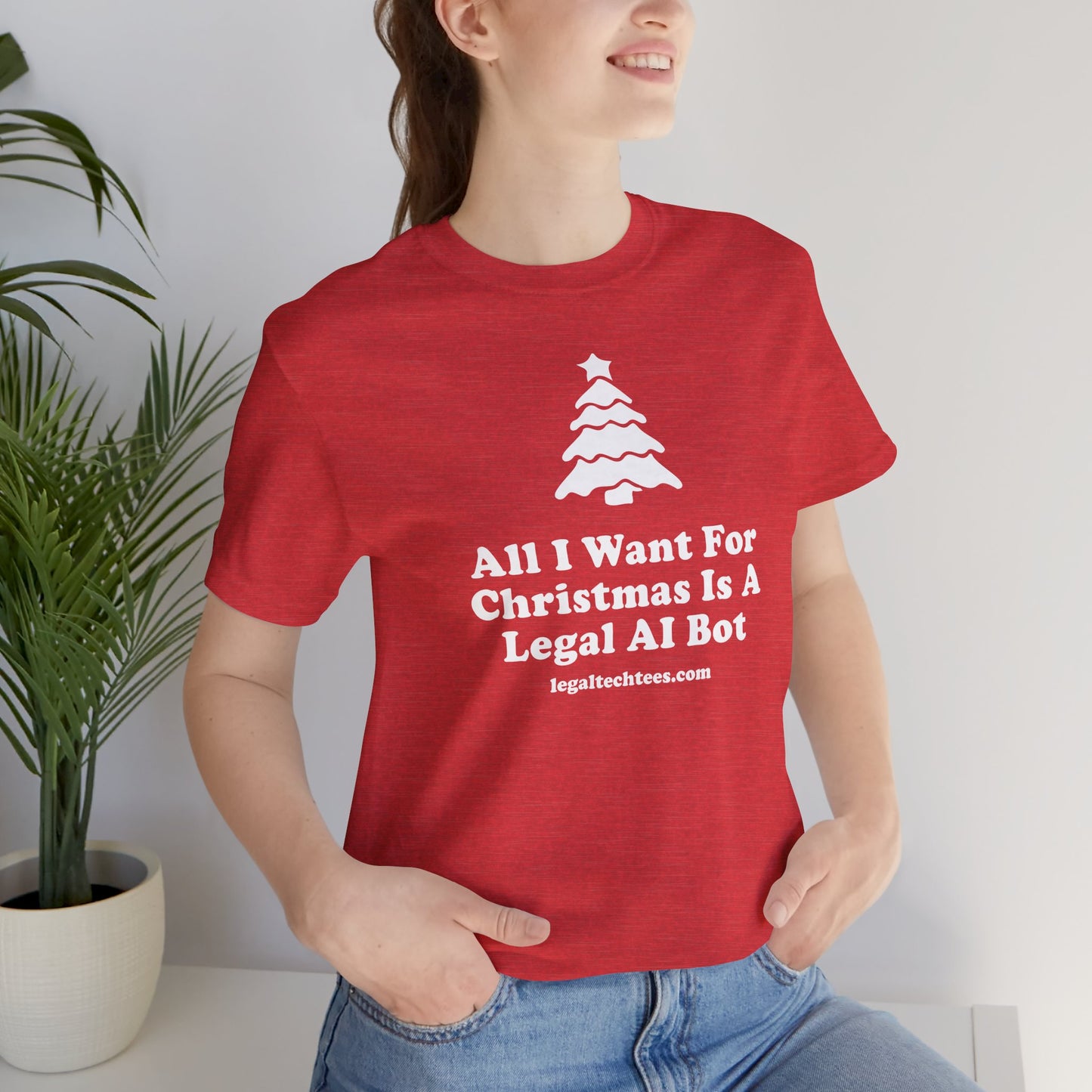 All I Want For Christmas - Unisex Soft Heather T-Shirt