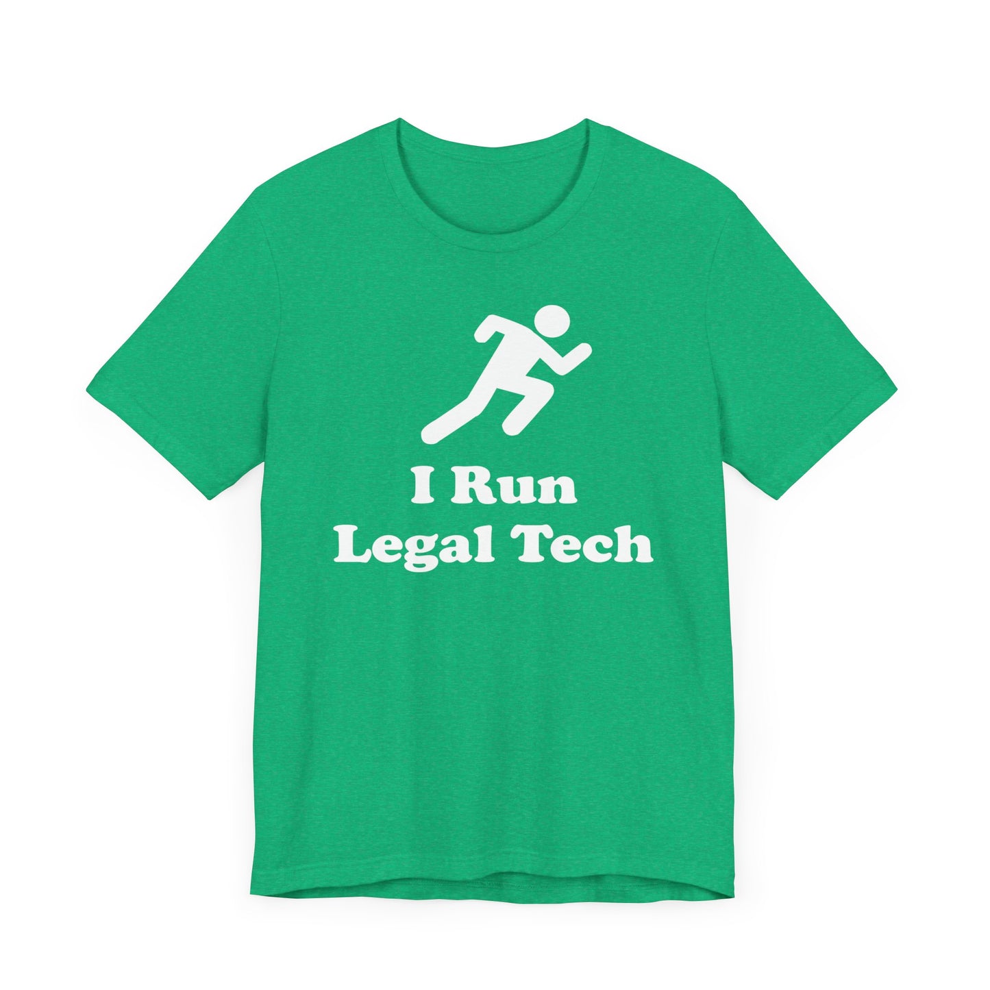 I Run Legal Tech - Unisex Soft Heather T-Shirt