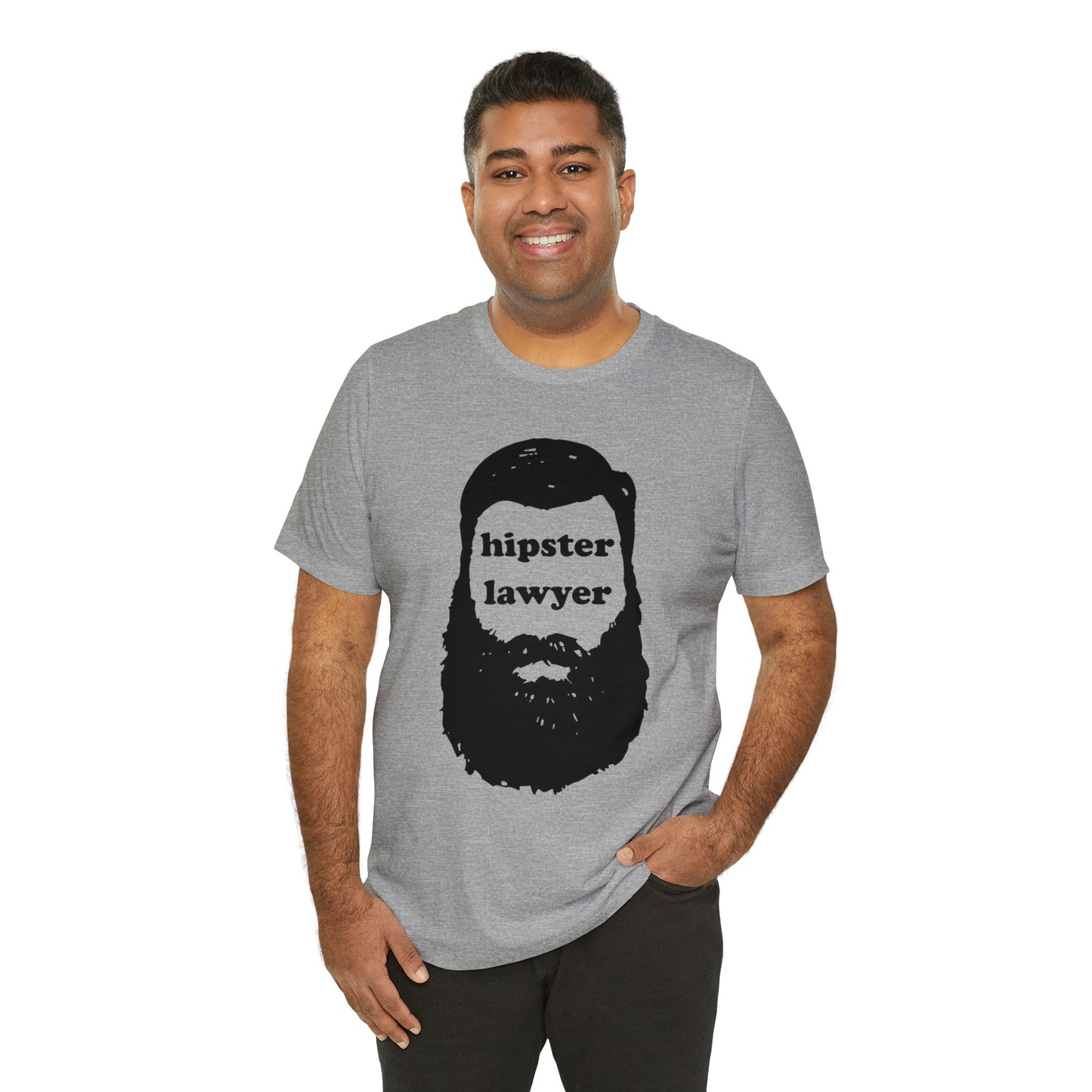 Hipster Lawyer - Unisex - Soft Heather T-Shirt