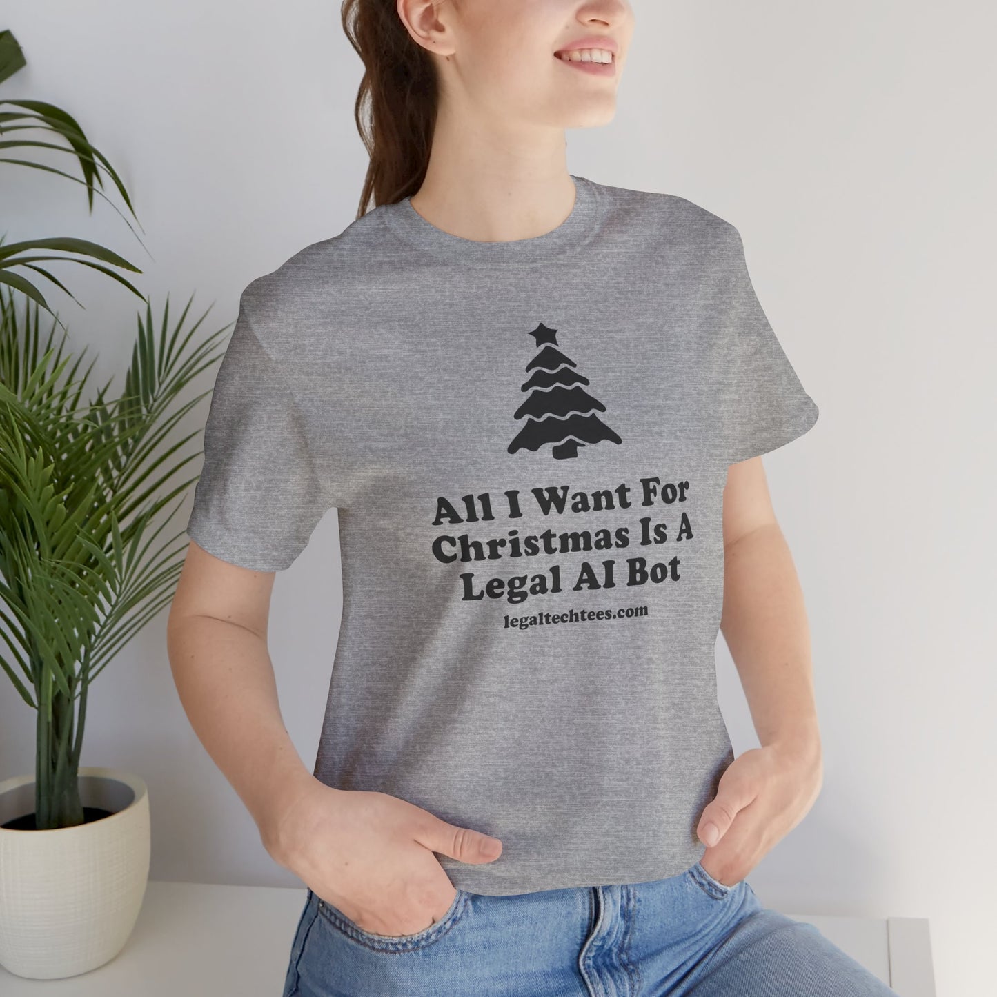 All I Want For Christmas - Unisex Soft Heather T-Shirt