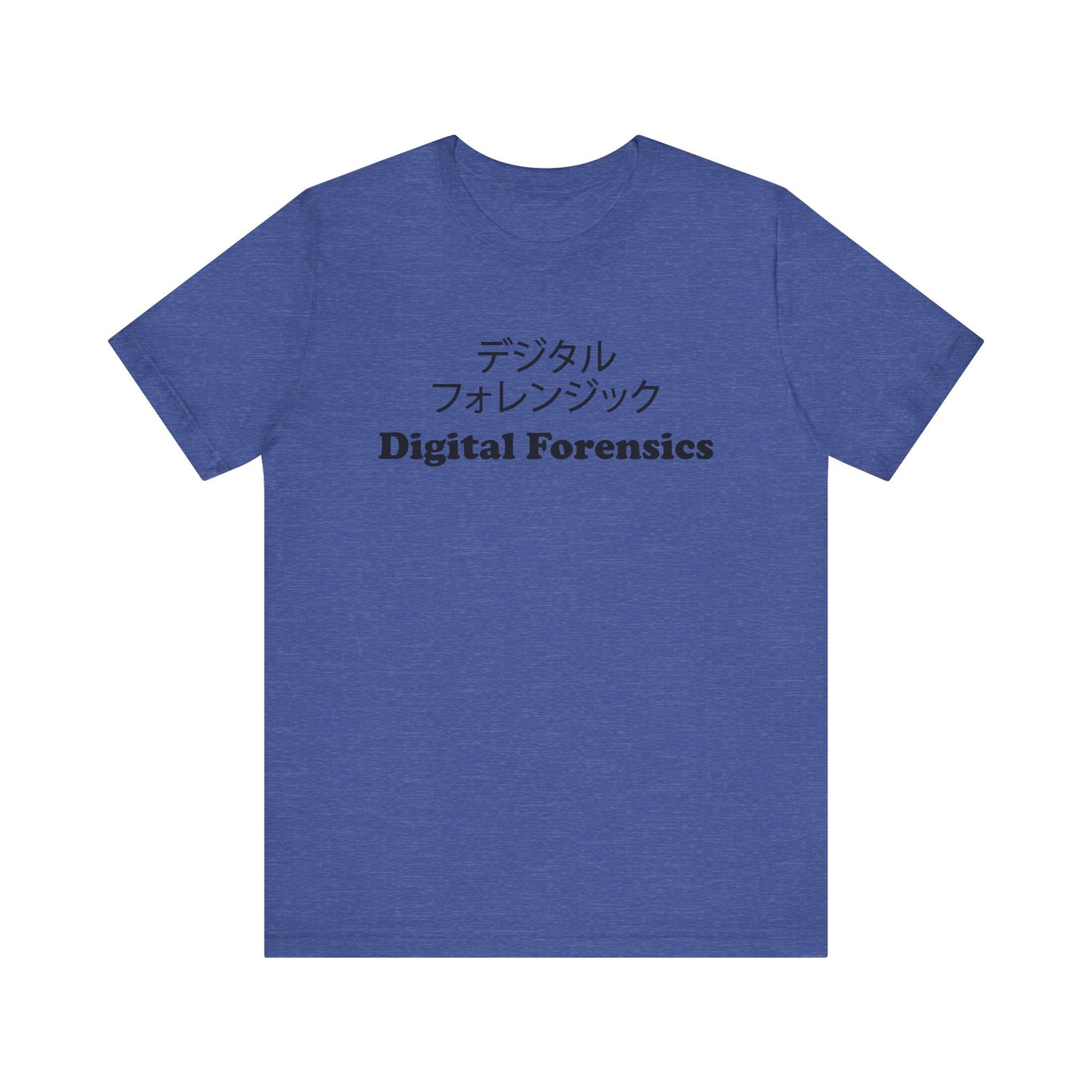 Japanese Digital Forensics - Unisex - Soft Heather T-Shirt