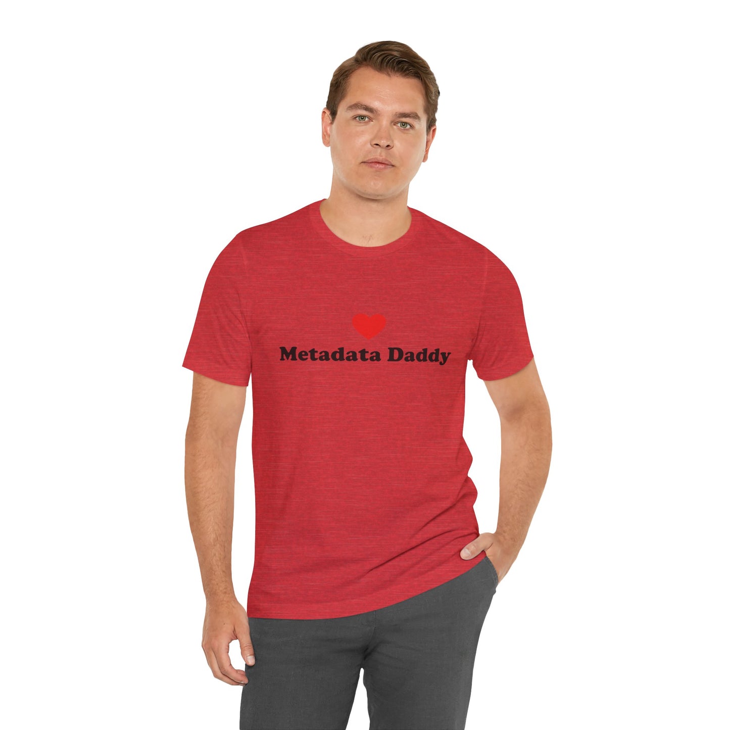 Metadata Daddy - Unisex Soft Heather T-Shirt