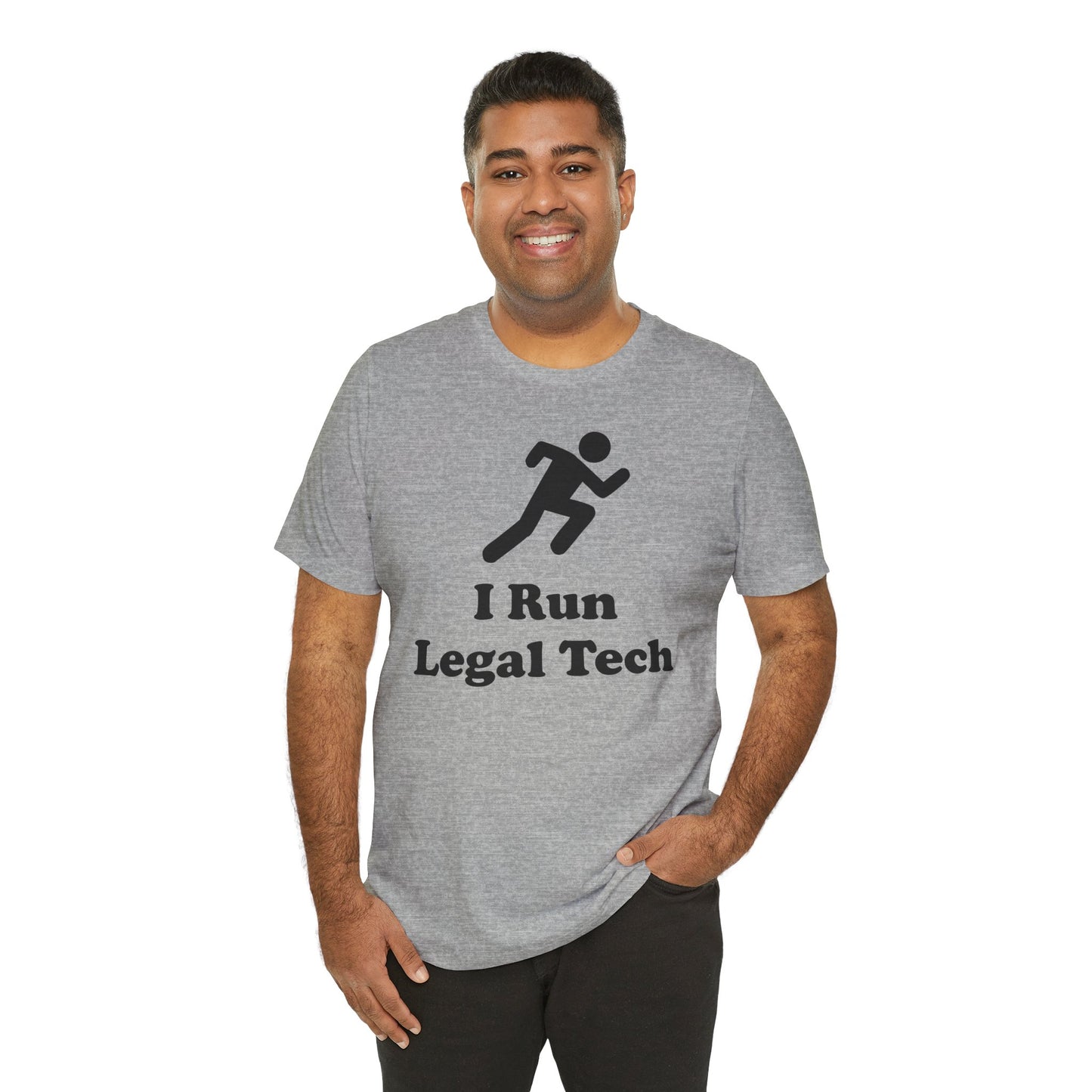 I Run Legal Tech - Unisex Soft Heather T-Shirt