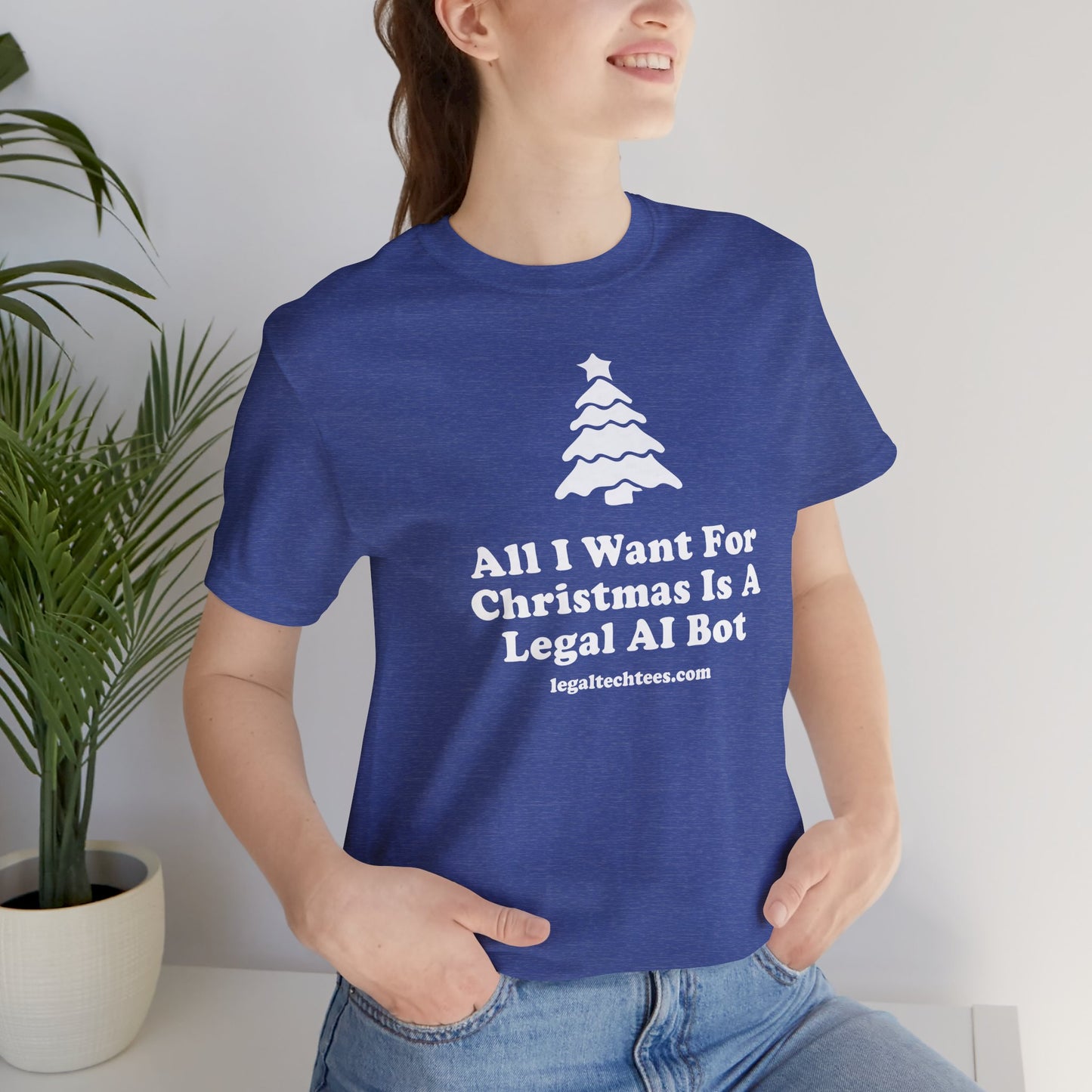 All I Want For Christmas - Unisex Soft Heather T-Shirt